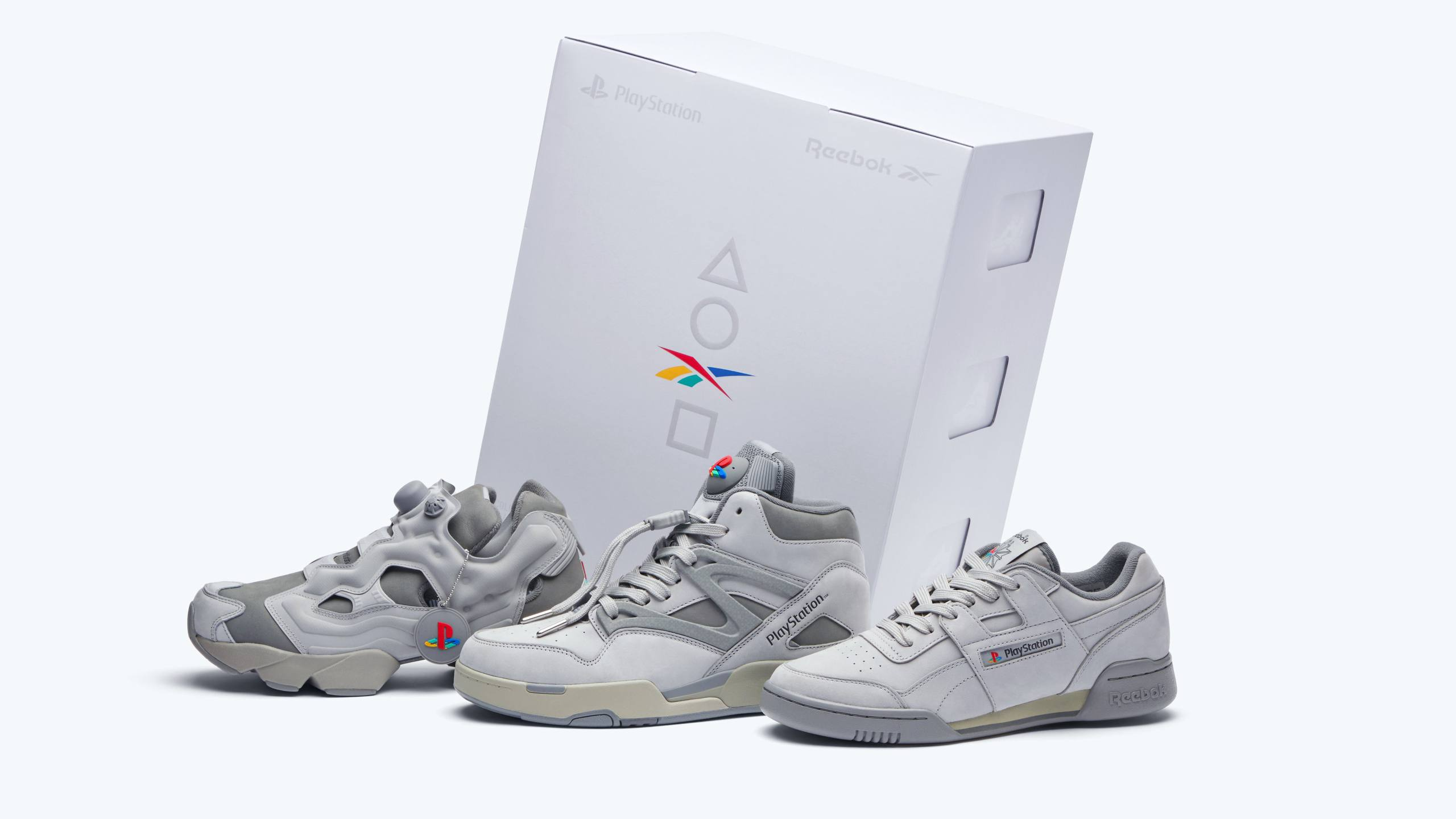 PlayStation has released trainers in collaboration with Reebok
